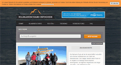 Desktop Screenshot of kilimandscharo-besteigung.de